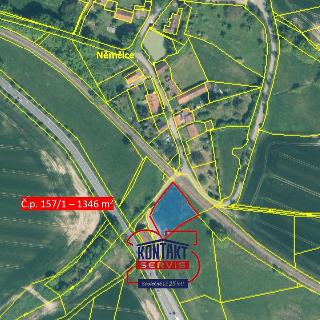 Prodej stavební parcely 1 346 m² Sedlice, 