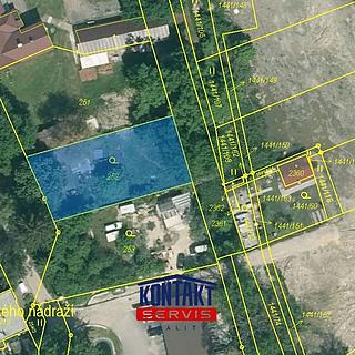 Prodej komerčního pozemku 773 m² Hluboká nad Vltavou