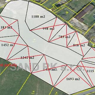 Prodej stavební parcely 1 188 m² Vlkanov