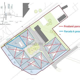 Prodej stavební parcely 929 m² Všeruby