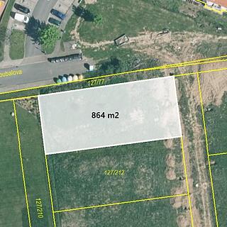 Prodej stavební parcely 864 m&sup2; Chudenice