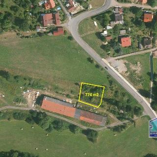 Prodej stavební parcely 774 m² Břasy, 