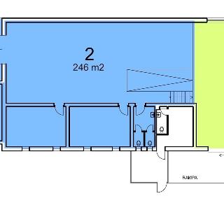 Pronájem skladu 246 m² Praha, Ve žlíbku