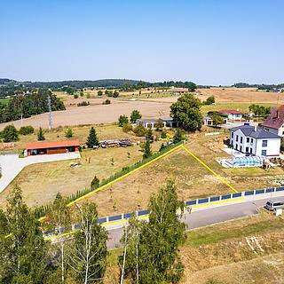 Prodej stavební parcely 1033 m&sup2; Radomyšl