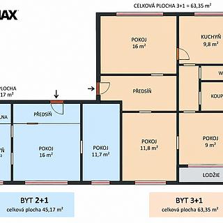 Prodej pokoje 108 m&sup2; Ostrava