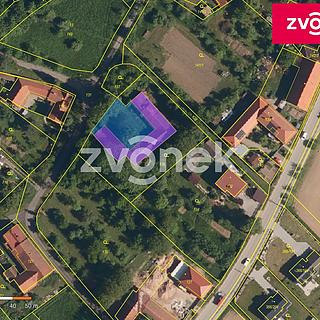 Prodej stavební parcely 2553 m&sup2; Hustopeče nad Bečvou
