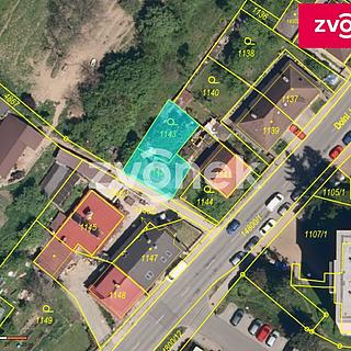 Prodej stavební parcely 238 m&sup2; Vsetín