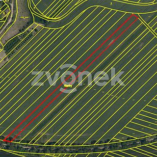Prodej stavební parcely 4041 m&sup2; Uherské Hradiště