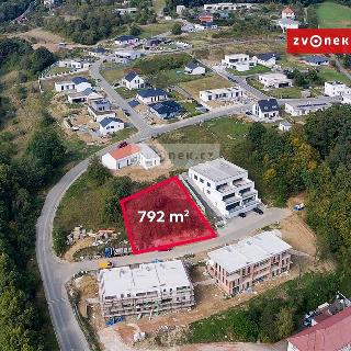 Prodej stavební parcely 792 m² Březnice, 