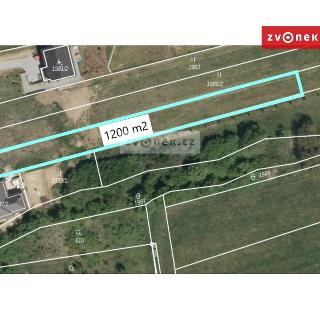 Prodej stavební parcely 1 200 m² Uherský Brod, 