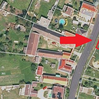 Prodej stavební parcely 419 m&sup2; Roudná