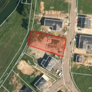 Dražba stavební parcely 804 m² Záměl, 