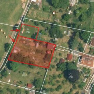 Dražba zahrady 1 422 m² Prackovice nad Labem
