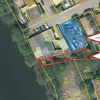 Prodej stavební parcely 702 m&sup2; Sezimovo Ústí