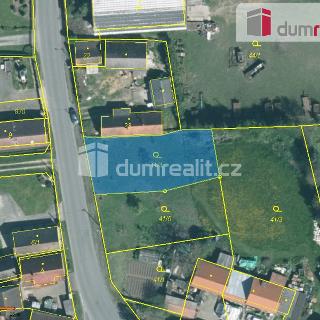 Prodej stavební parcely 648 m² Horšice, 