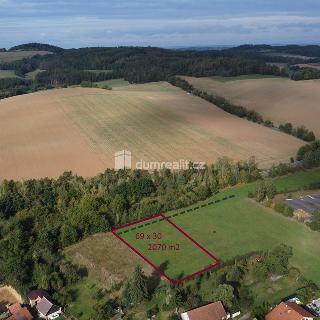 Prodej stavební parcely 2 070 m² Netvořice, Pražská