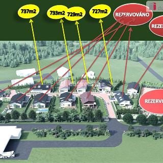 Prodej stavební parcely 737 m² Nová Role, Mezirolí