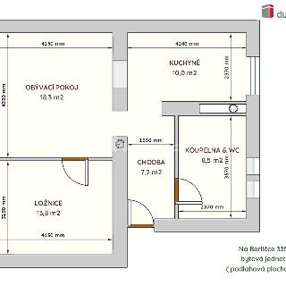 Prodej bytu 2+1 57 m² Plasy, Na Berličce