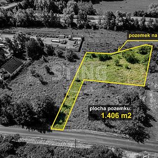 Prodej stavební parcely 1406 m² Ostrava