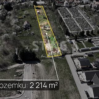 Prodej zahrady 2214 m&sup2; Sezemice