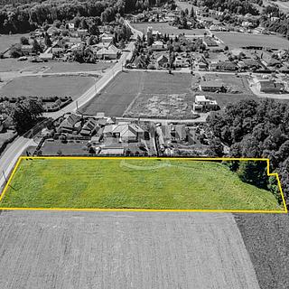 Prodej stavební parcely 5825 m&sup2; Václavovice