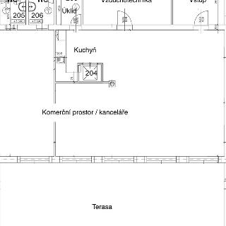 Pronájem kanceláře 220 m² Svitavy, Olbrachtova