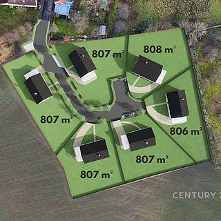 Prodej stavební parcely 808 m&sup2; Jankovice