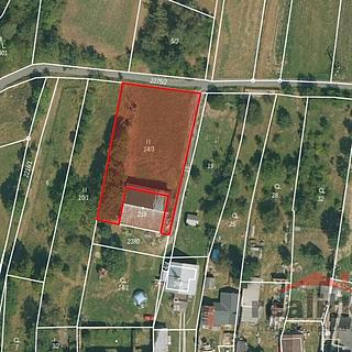 Prodej stavební parcely 1216 m&sup2; Sosnová