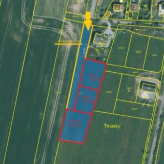 Prodej stavební parcely 928 m&sup2; Spálené Poříčí