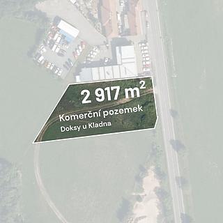 Prodej komerčního pozemku 2917 m&sup2; Doksy