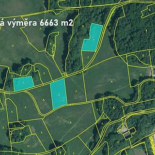 Prodej zemědělské půdy 6663 m&sup2; Chlum u Třeboně