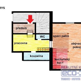 Pronájem bytu 2+kk 76 m² Červený Újezd