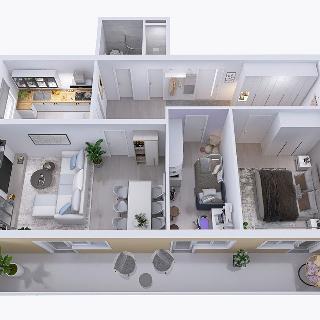 Prodej bytu 3+1 75 m² Desná