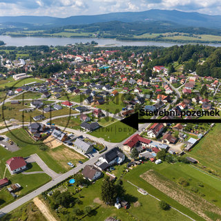 Prodej stavební parcely 686 m² Horní Planá, Nad Hřištěm