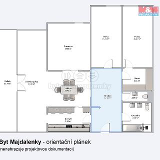 Prodej bytu 4+kk 134 m² Brno, Majdalenky