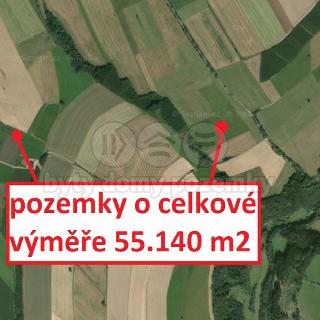 Prodej zemědělské půdy 55140 m² Machov