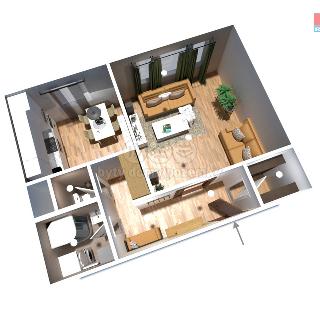 Pronájem bytu 1+1 38 m² Nymburk, Jurije Gagarina