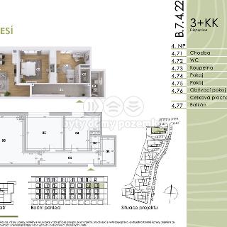 Prodej bytu 3+kk 91 m² Jablonec nad Nisou, Jezdecká