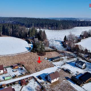 Prodej stavební parcely 664 m² Střížovice