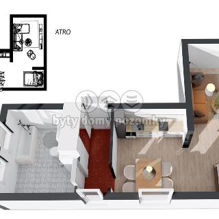 Pronájem bytu 1+kk a garsoniéry 38 m² Kostelec nad Orlicí, Mánesova