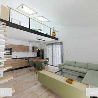 Prodej bytu 4+kk 92 m² Žleby, Polní