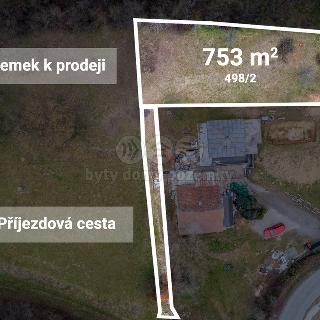 Prodej stavební parcely 1 033 m² Halenkovice