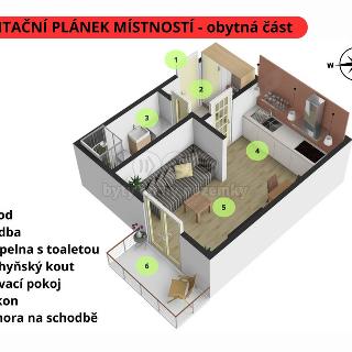 Prodej bytu 1+kk a garsoniéry 28 m² Polná, Pojmannova