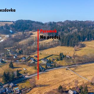 Prodej stavební parcely 1 345 m² Polevsko