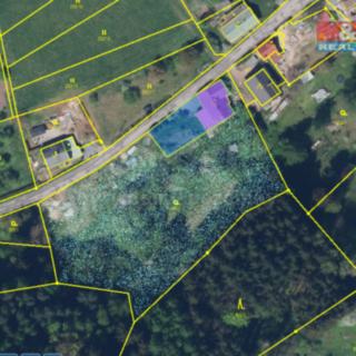 Prodej stavební parcely 5381 m² Malé Svatoňovice