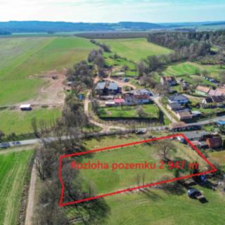 Prodej stavební parcely 2 948 m² Pastuchovice