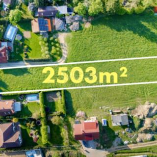 Prodej stavební parcely 2 503 m² Křižanov, Na Zahrádkách