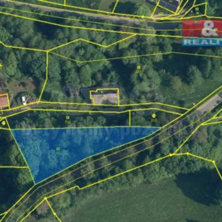 Prodej stavební parcely 1429 m² Zlatá Olešnice