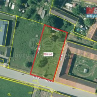 Prodej stavební parcely 886 m² Lišov