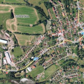 Prodej komerčního pozemku 4 523 m² Svratka, Partyzánská